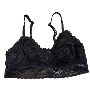 🌹 Rose + Vine 🌹 Black Lace Bralette